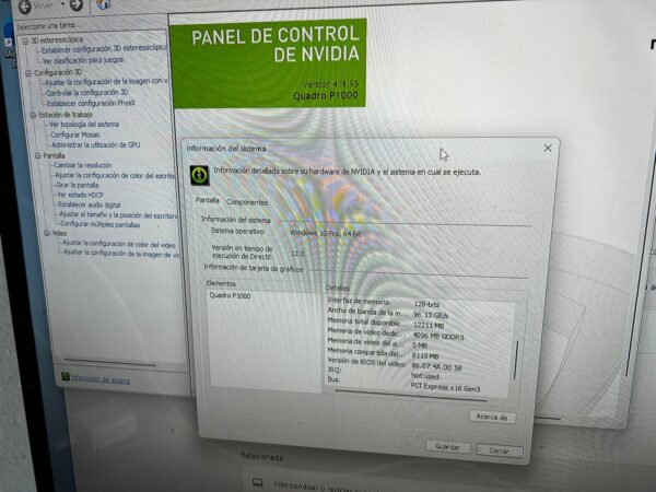 HP Z2 Mini G4 Workstation Quadro Gráfica P1000 4 gb a Gddr5 - Imagen 9