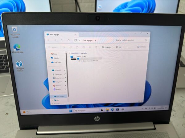 HP PROBOOK 445 G7 ryzen 5 14"  fabricación en aluminio - Imagen 7