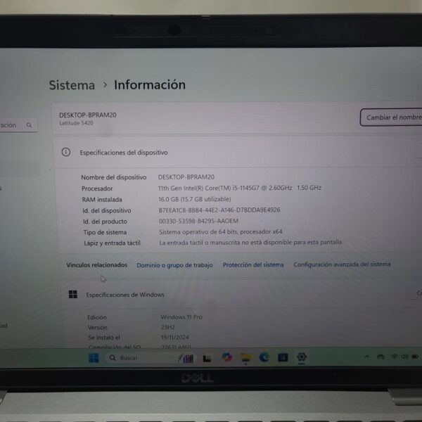 DELL LATITUDE 5420 i5-11 - Imagen 7